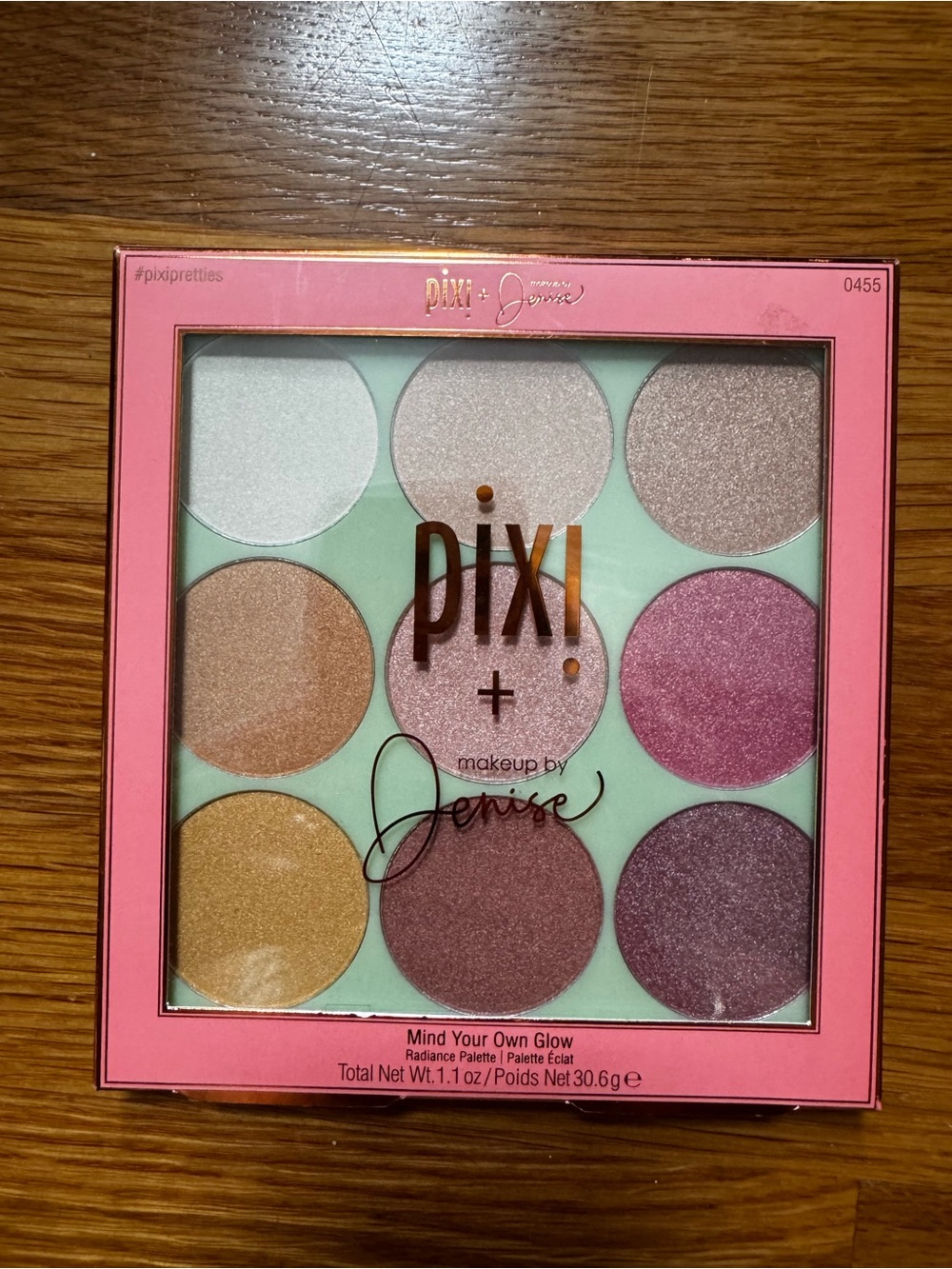 Pixi Mind Your Own Glow Radiance Palette - Pink, Gold, Champagne, Bronze